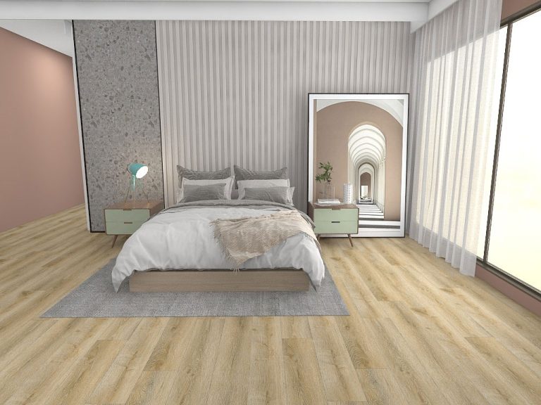 806 1 minimalist bedroom luxury vinyl flooring caddo
