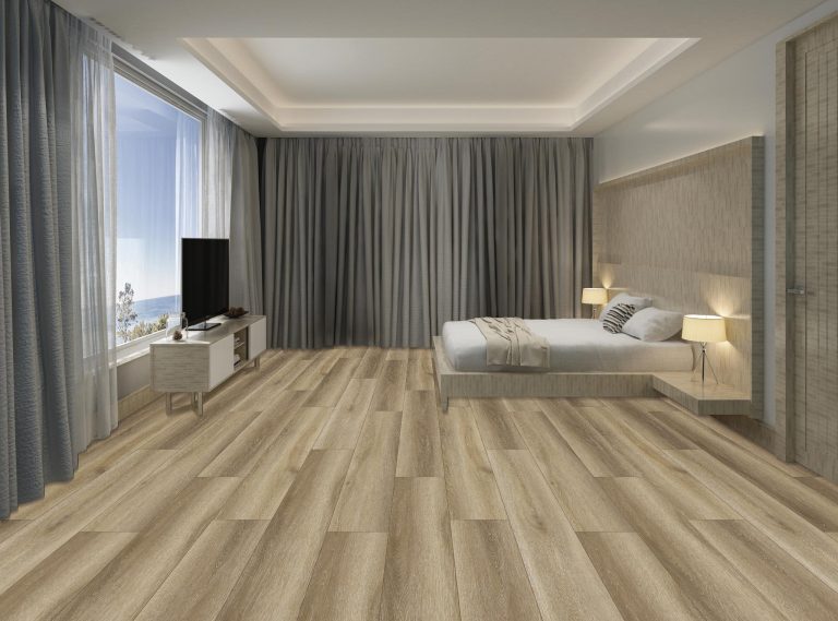 AQ301 1 luxury vinyl flooring modern bedroom aquapromax le mans