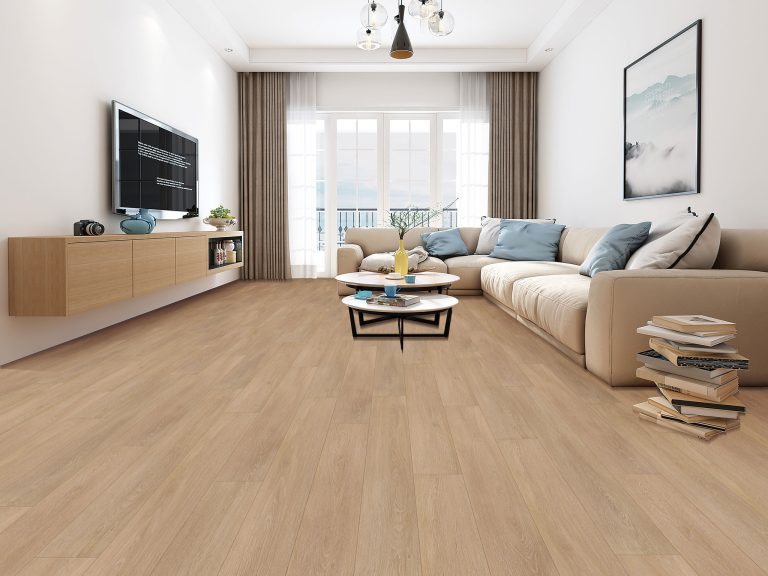 AQ502 2 bright living room vinyl flooring aquapromax river glow 1