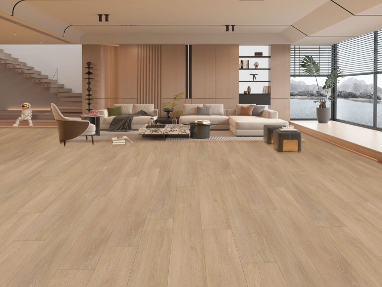 AQ502 3 spacious living area luxury vinyl plank flooring aquapromax river glow
