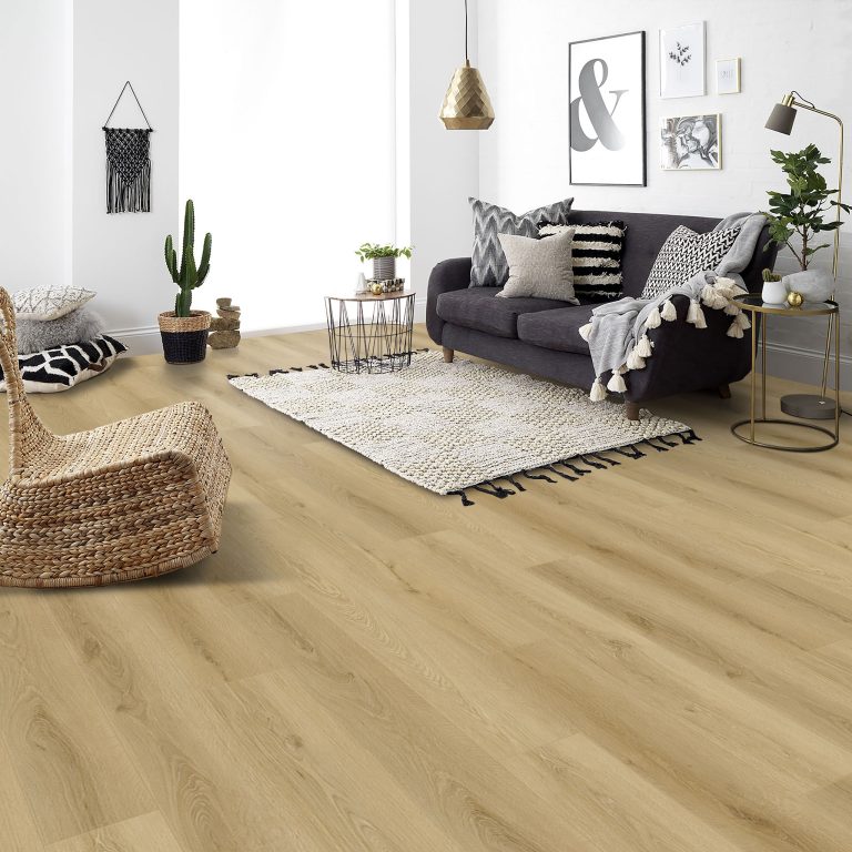 BP701 1 boho living room luxury vinyl flooring brandberg 1