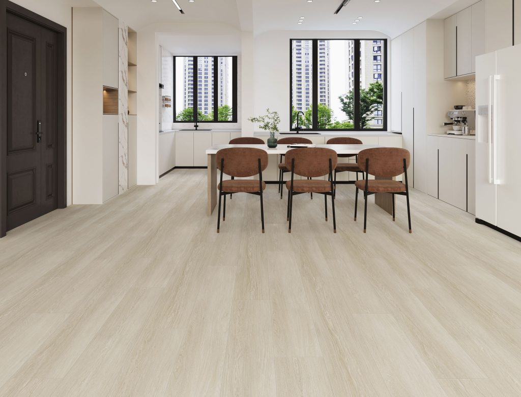 BP704 3 dining area luxury vinyl tile flooring monte blue