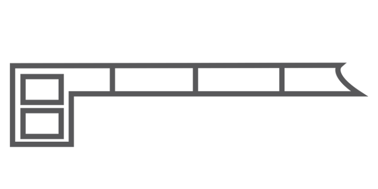 Flush Square Stair Nose