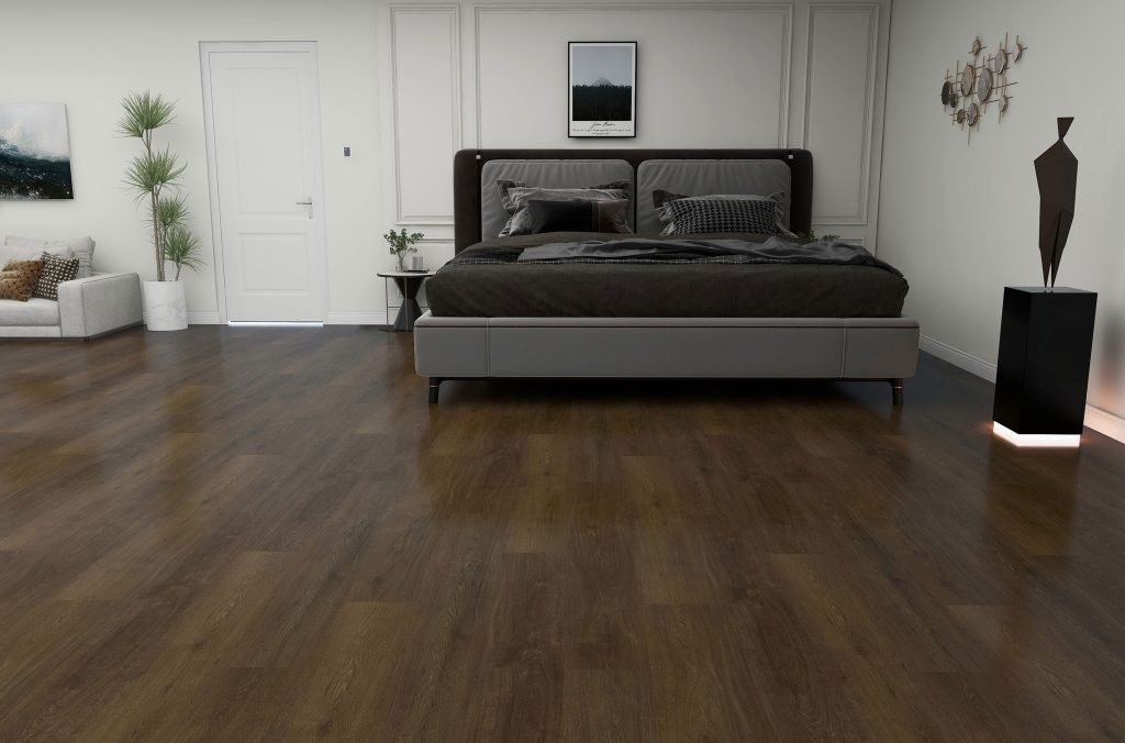 LG602 1 modern bedroom luxury vinyl flooring waikiki
