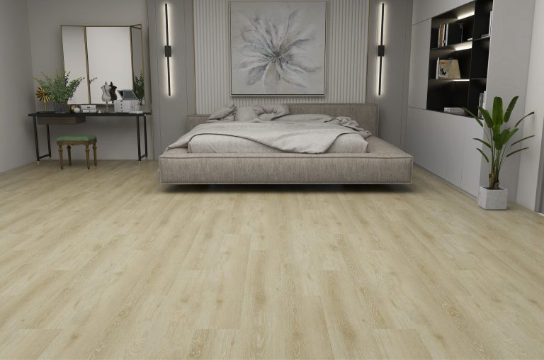 LG606 1 modern bedroom vinyl flooring moss