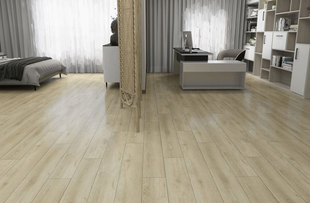LG606 3 shared bedroom office vinyl flooring moss