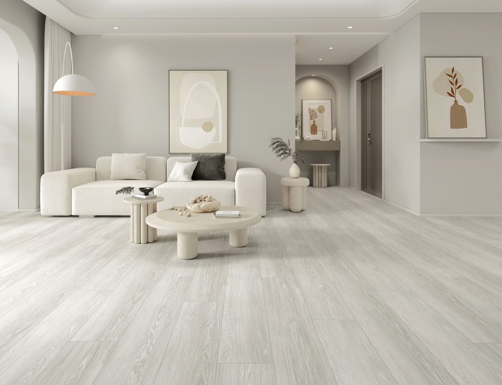 LG608 2 neutral toned living space vinyl flooring blueside