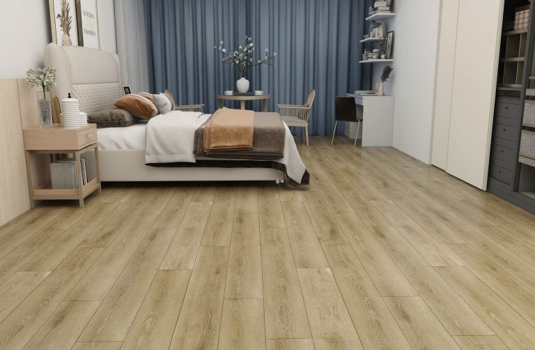 LG801 2 luxury bedroom wood look vinyl flooring carater