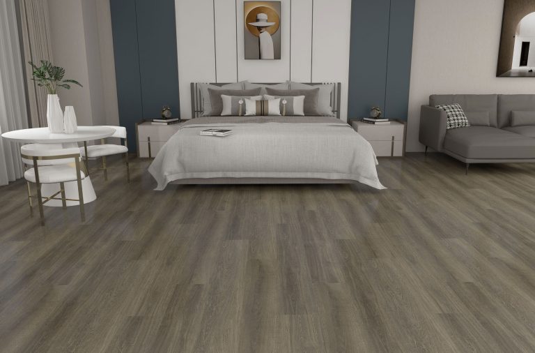 LG803 1 modern bedroom dining space luxury vinyl plank flooring yellowstone
