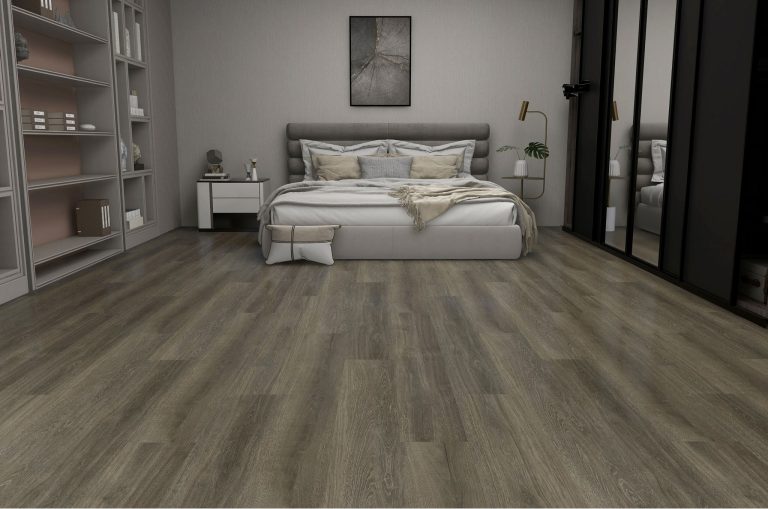 LG803 2 minimalist bedroom grey tones vinyl flooring yellowstone