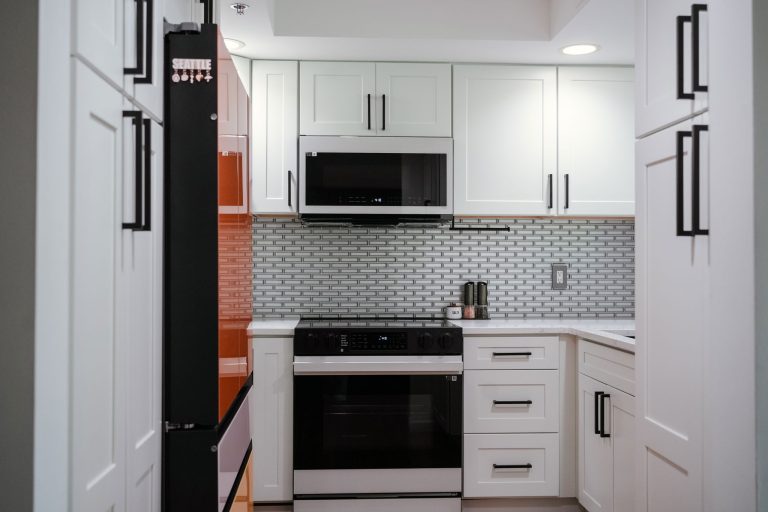 dove white rta shaker cabinets kitchen orlando