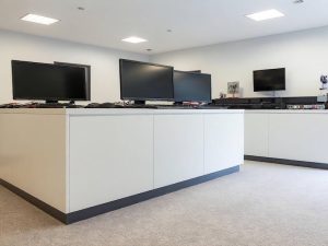 RTA Cabinets Ideal for Tech Spaces