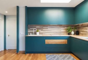 navy blue RTA cabinet styles
